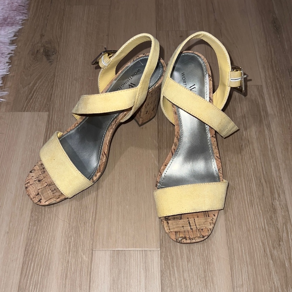 Yellow heels